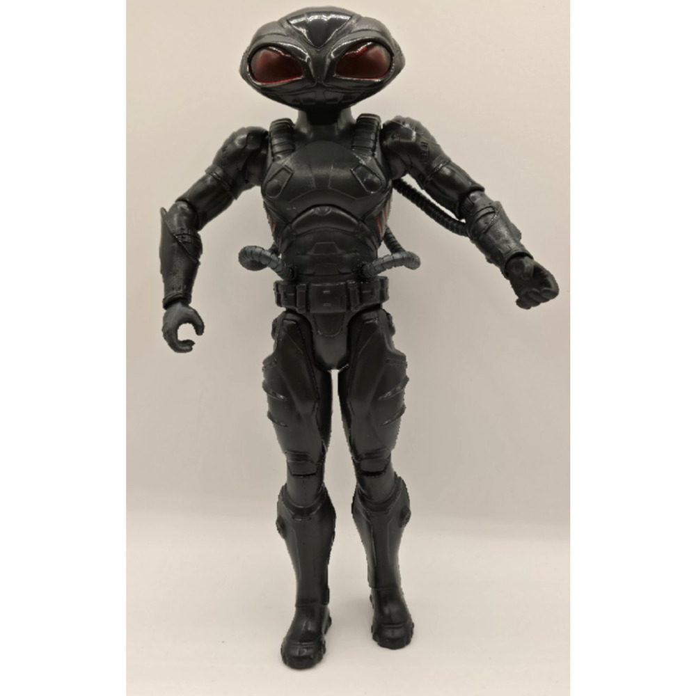 DC Aquaman True Moves Black Manta 12" Action Figure - Loose - No Backpack (2018)